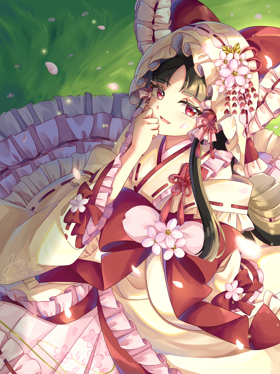 This is a pixiv picture whose title is 楽園の素敵な花嫁🌸.