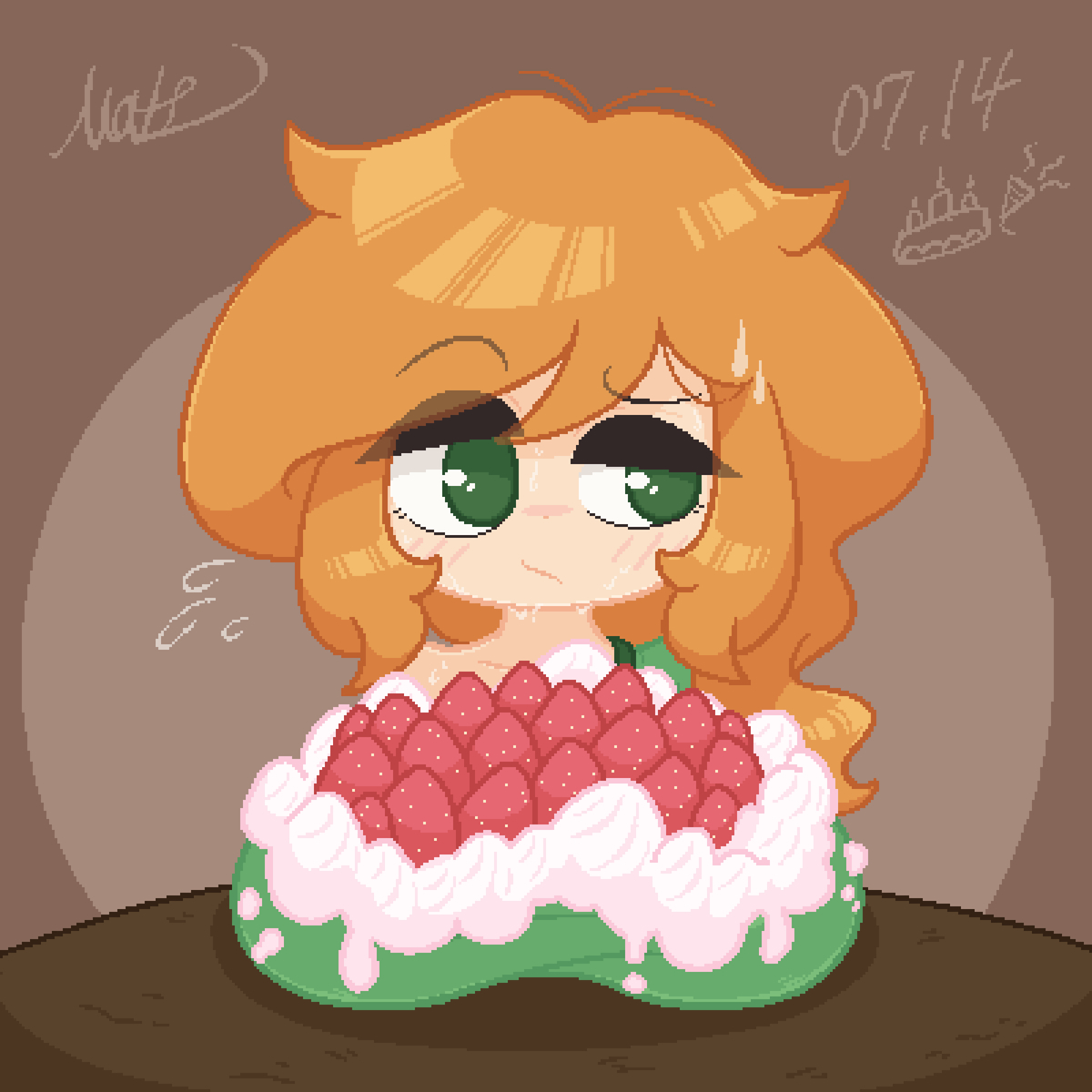 This is a pixiv picture whose title is Alex Birthday Cake🎂.