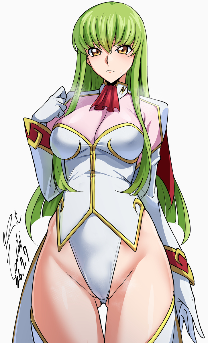 This is a pixiv picture whose title is コードギアス - C.C..