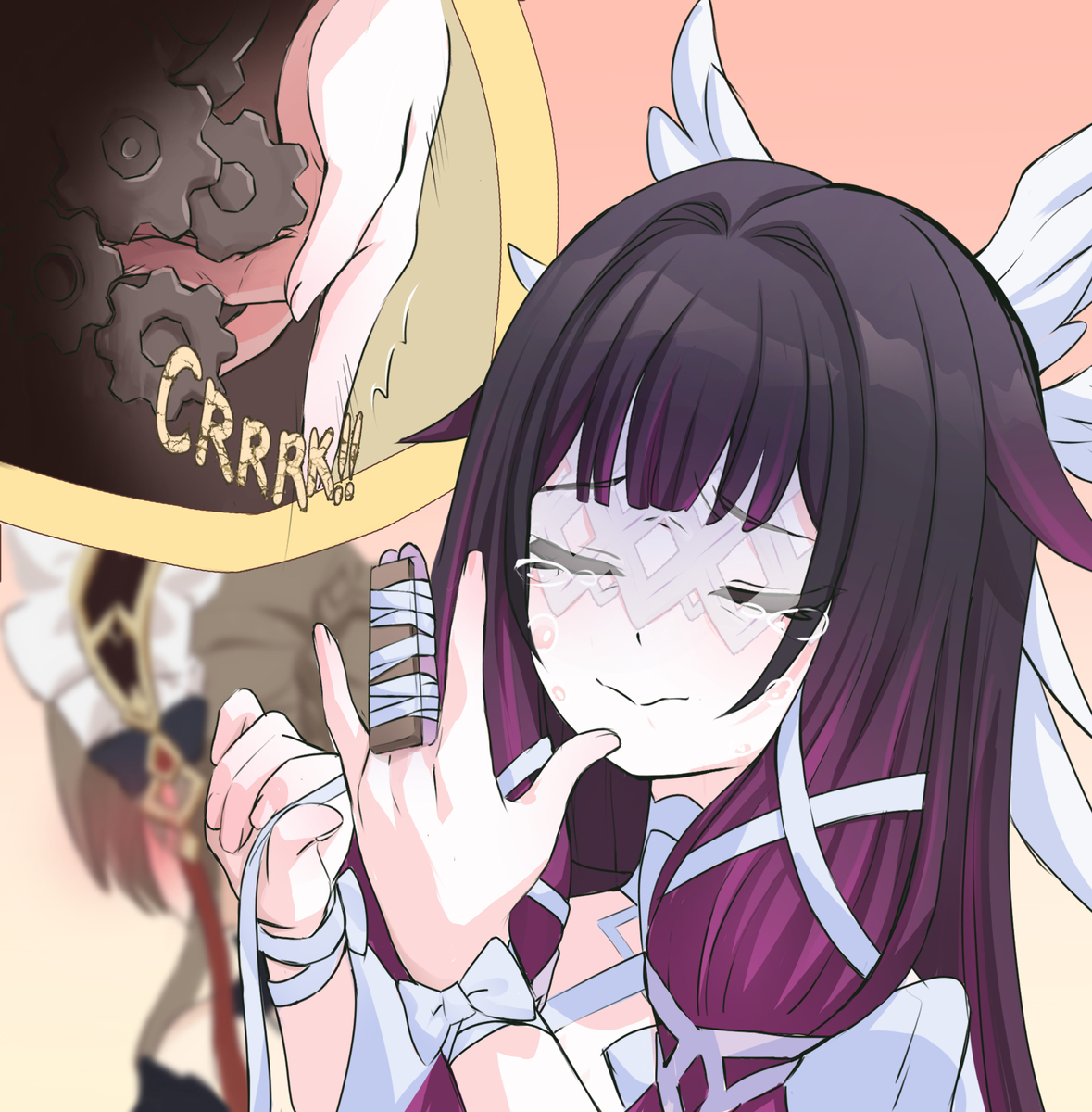 This is a pixiv picture whose title is Columbina.