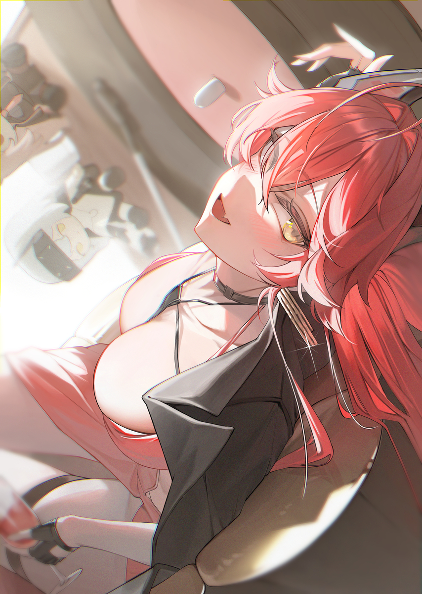 This is a pixiv picture whose title is nikke - Redhood_Nonsense Red.