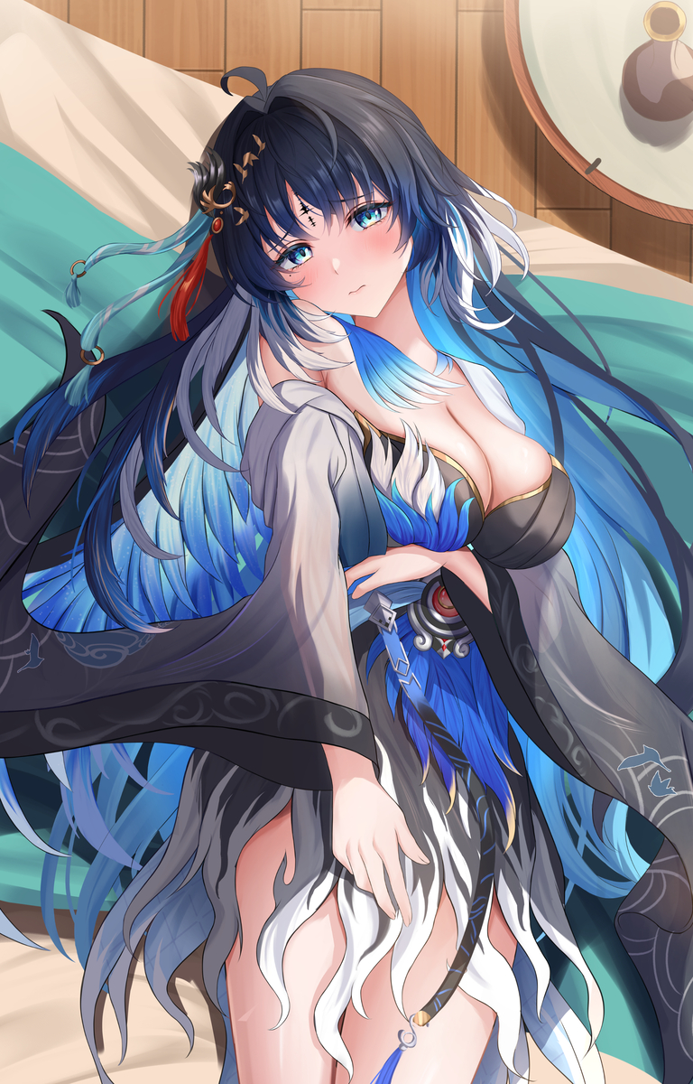 This is a pixiv picture whose title is 秧秧・玄翎.
