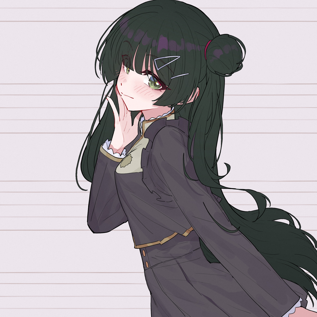 This is a pixiv picture whose title is day330 继续画坏女人😋.