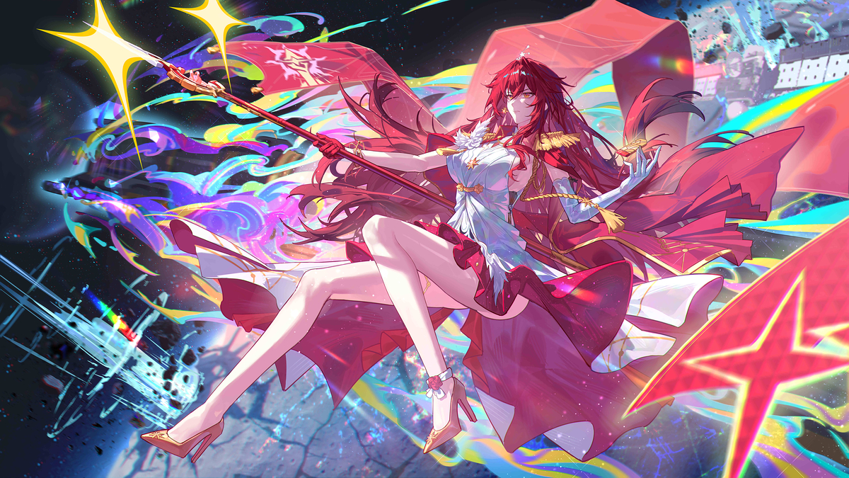 This is a pixiv picture whose title is 姬子启行.