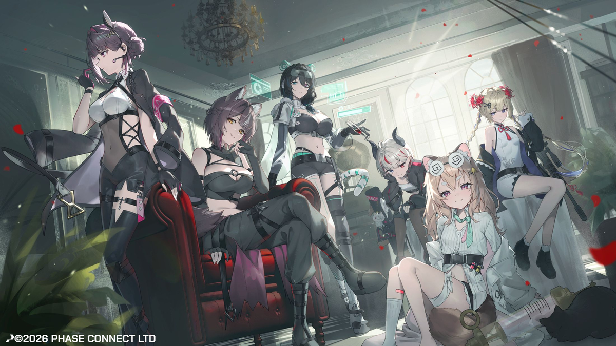 This is a pixiv picture whose title is Phase Connect ALiAS 4周年キービジュアル.