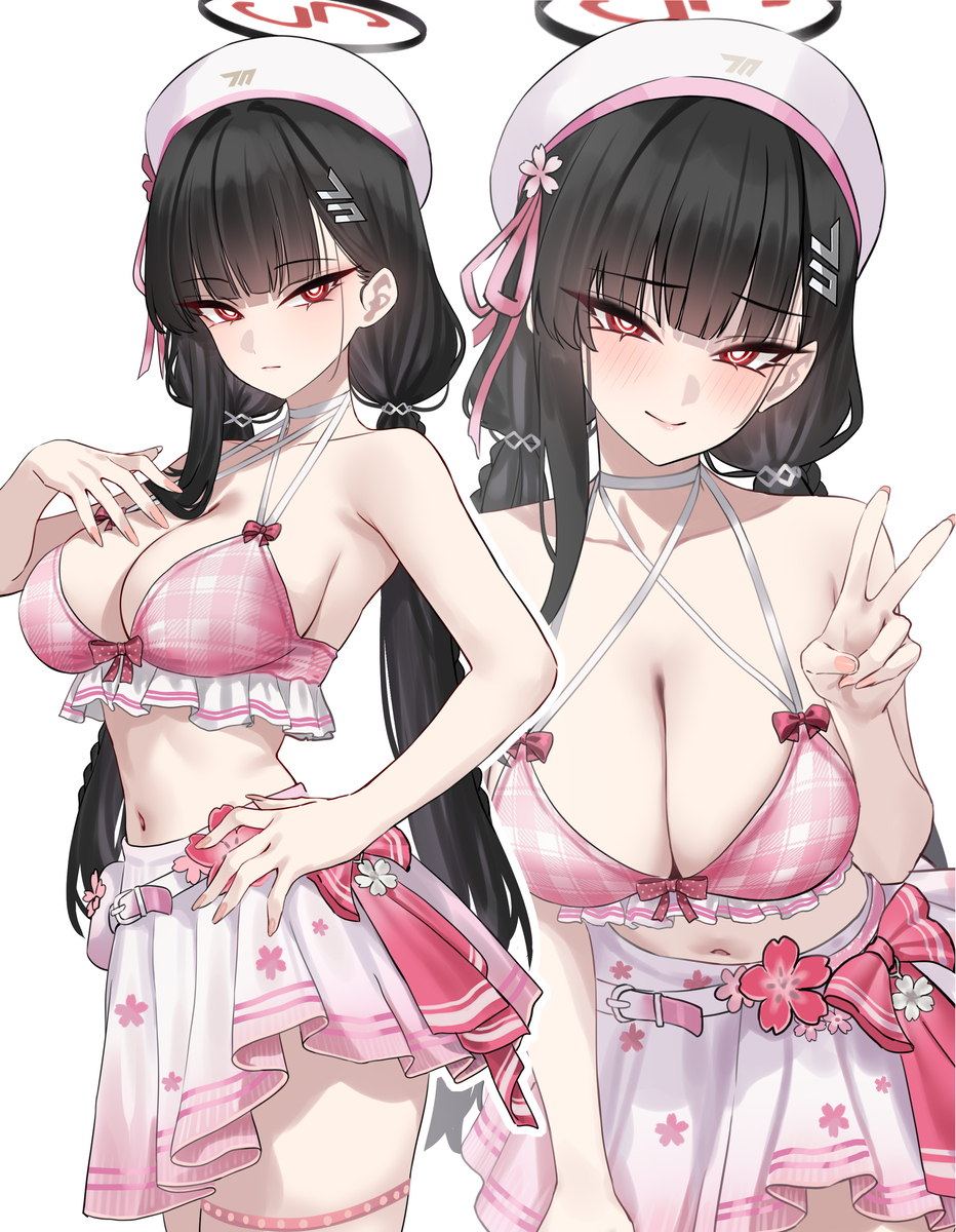 This is a pixiv picture whose title is 😘.