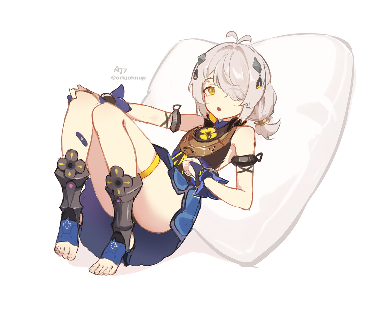 This is a pixiv picture whose title is Dracaena zzz.