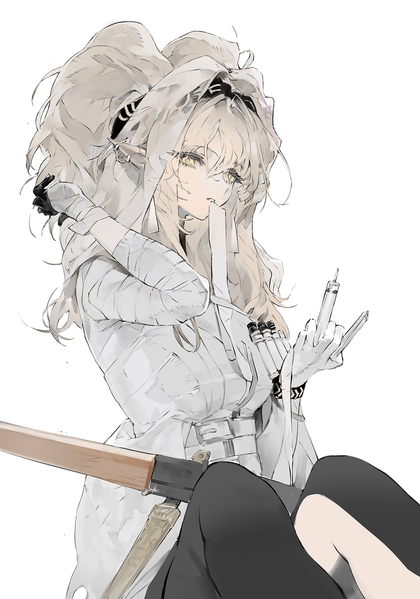 This is a pixiv picture whose title is 雪.
