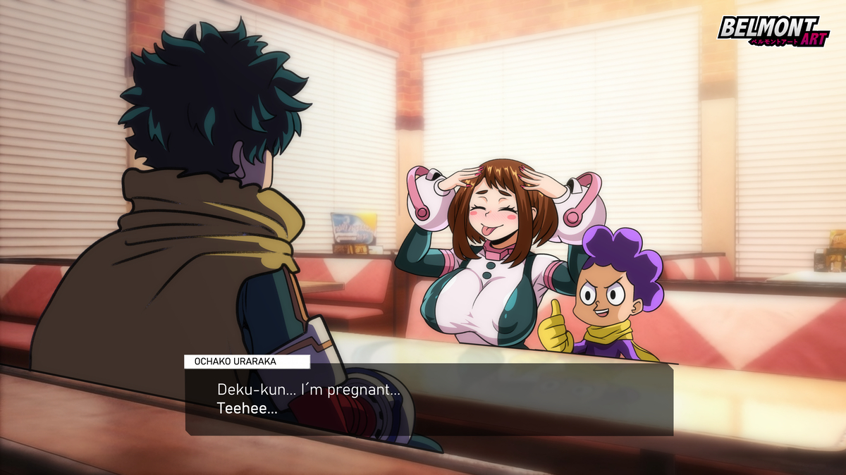 This is a pixiv picture whose title is Bad news Izuku.