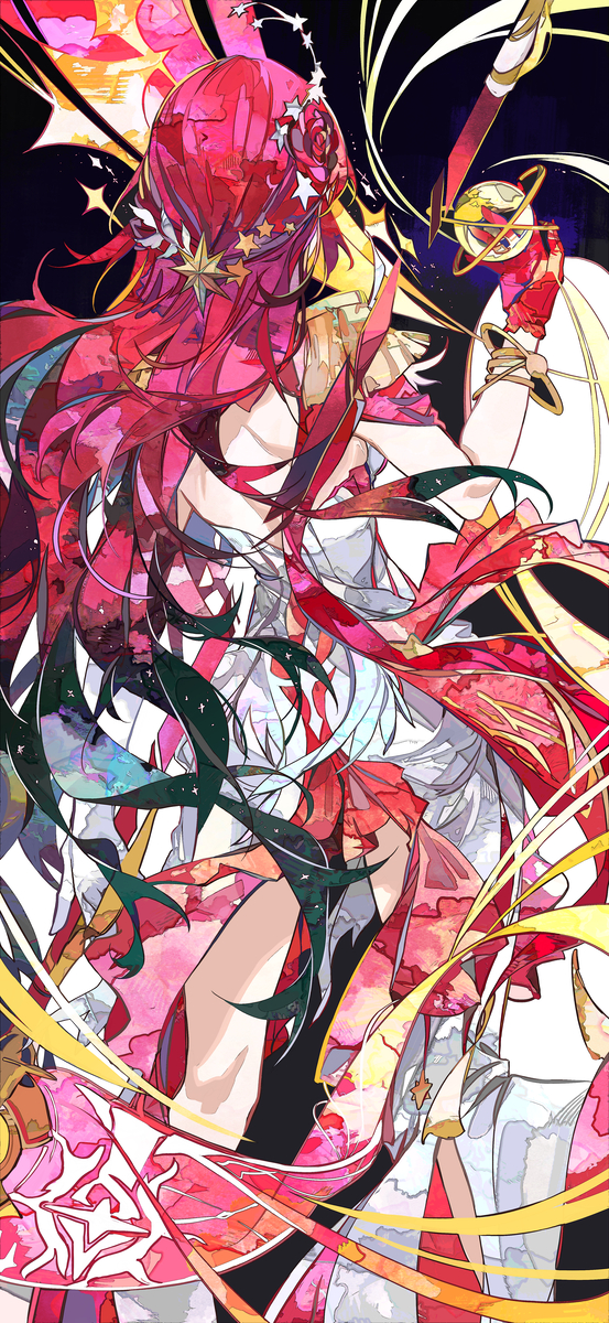 This is a pixiv picture whose title is ⭐.