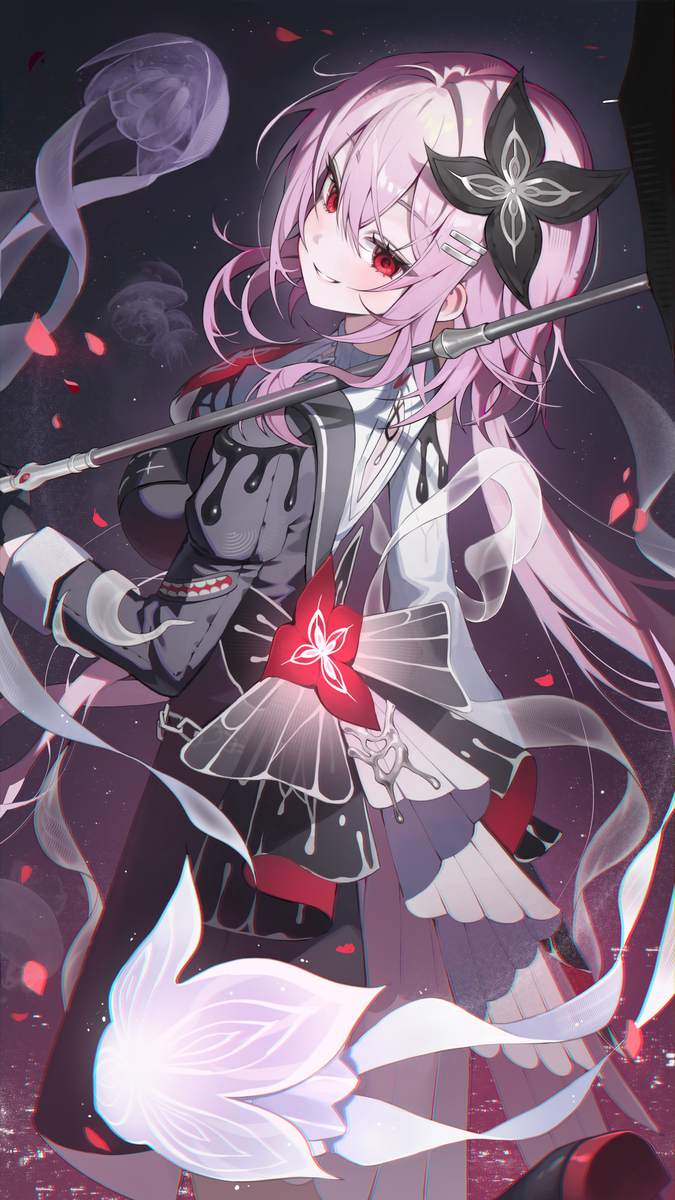 This is a pixiv picture whose title is Evernight.