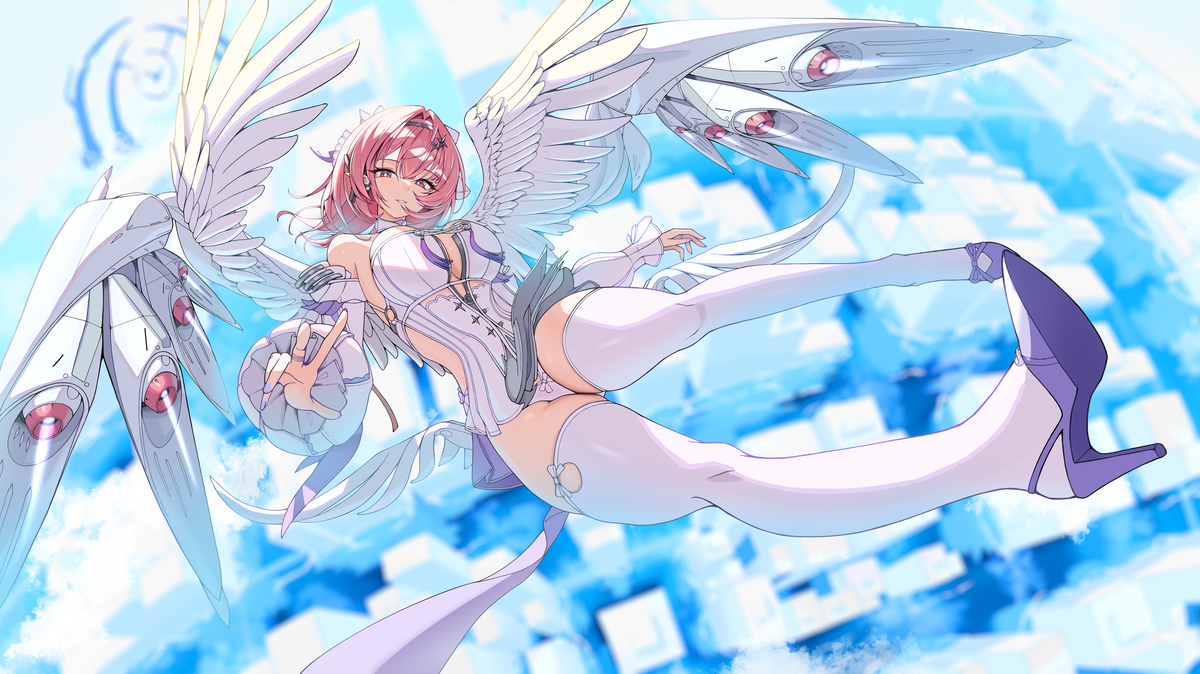This is a pixiv picture whose title is Fly with me.