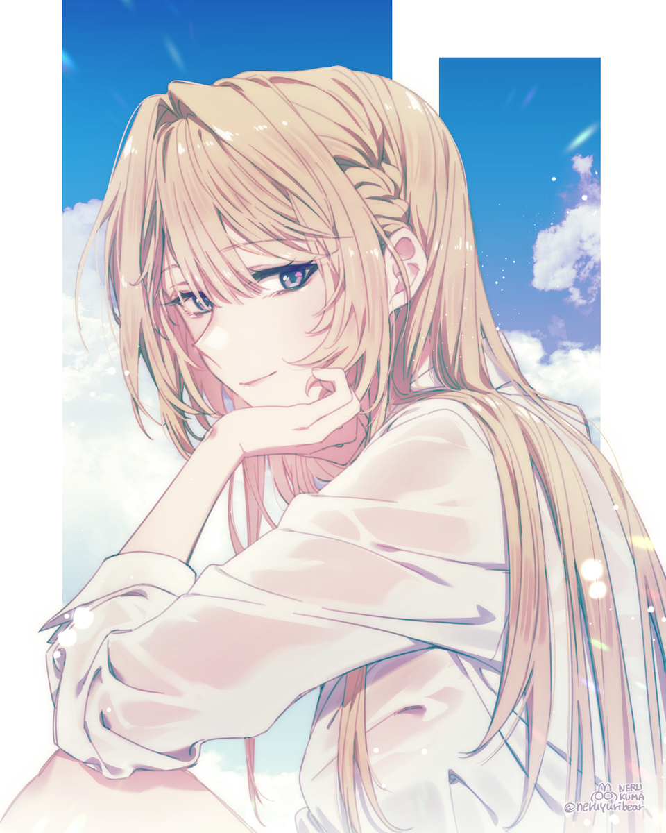 This is a pixiv picture whose title is 夏のまい.