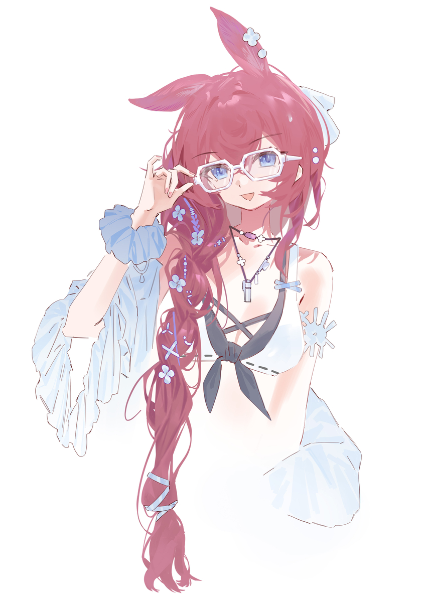 This is a pixiv picture whose title is 红兔子.