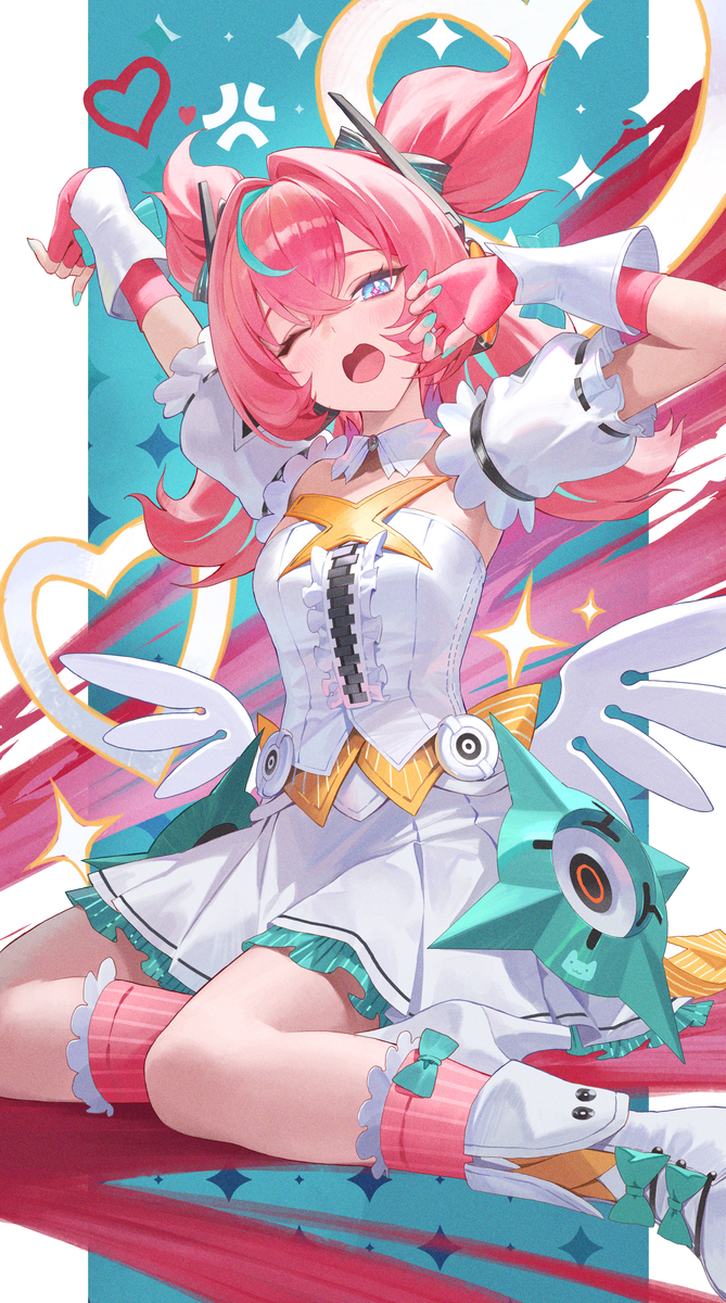 This is a pixiv picture whose title is 爱芮.