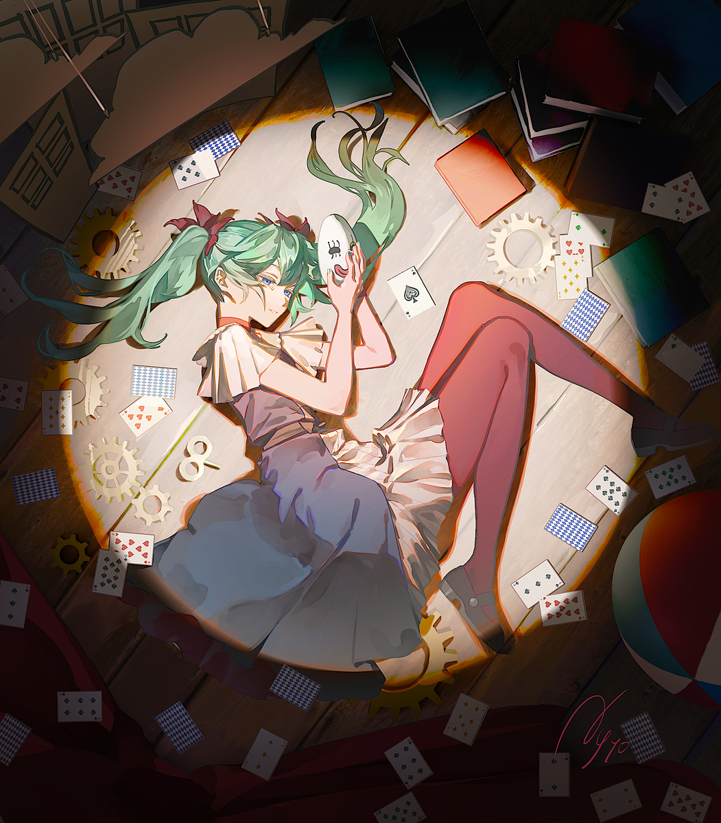 This is a pixiv picture whose title is からくりピエロ.