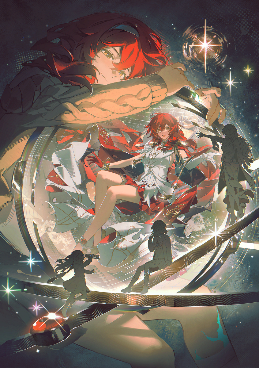 This is a pixiv picture whose title is 姫子・旅立ち.