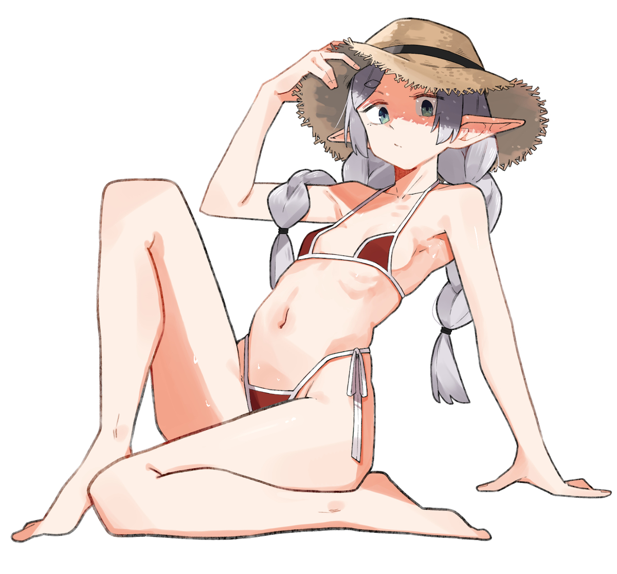 This is a pixiv picture whose title is 麦わらーれん.