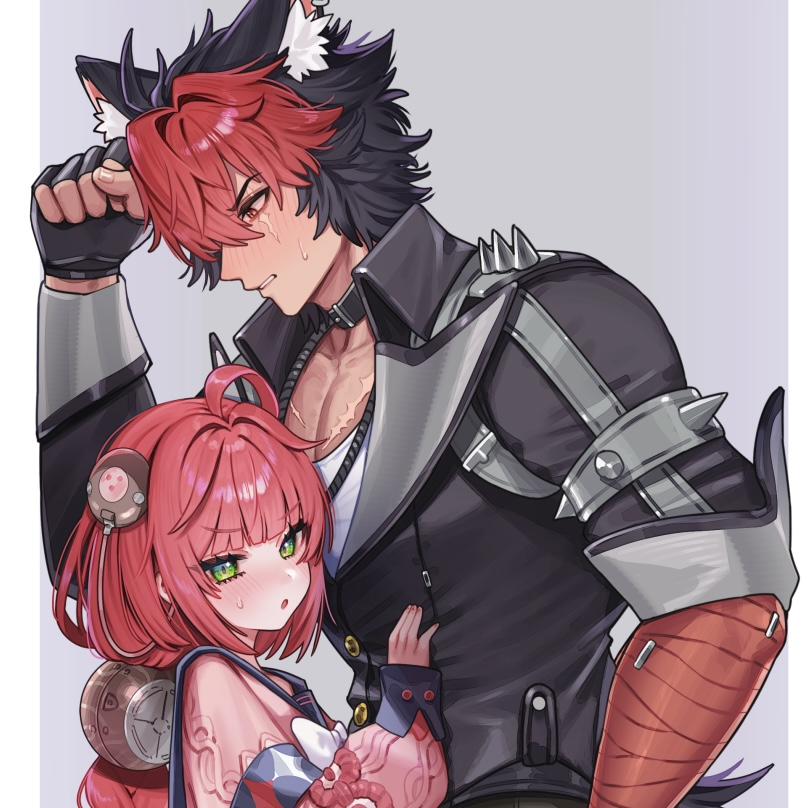 This is a pixiv picture whose title is こまゆず②.
