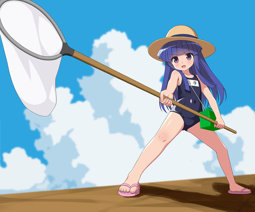 This is a pixiv picture whose title is 惨劇回避した昭和58年7月、初めての夏.