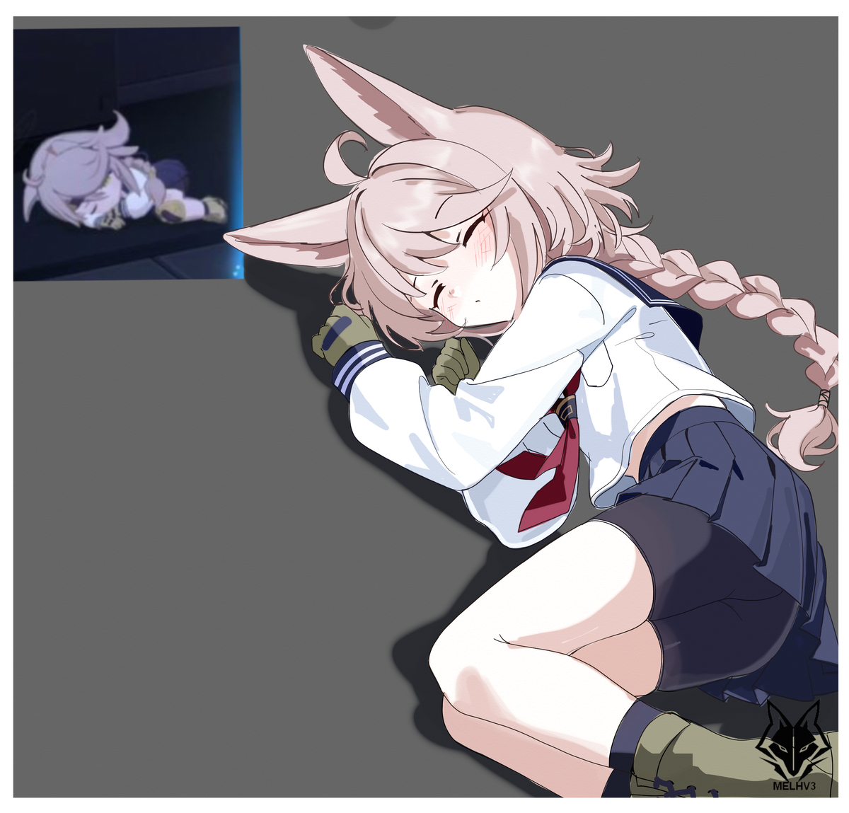 This is a pixiv picture whose title is オトギ.