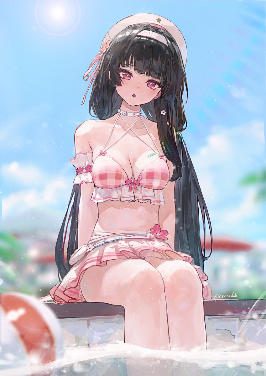 This is a pixiv picture whose title is Chisa Summer.