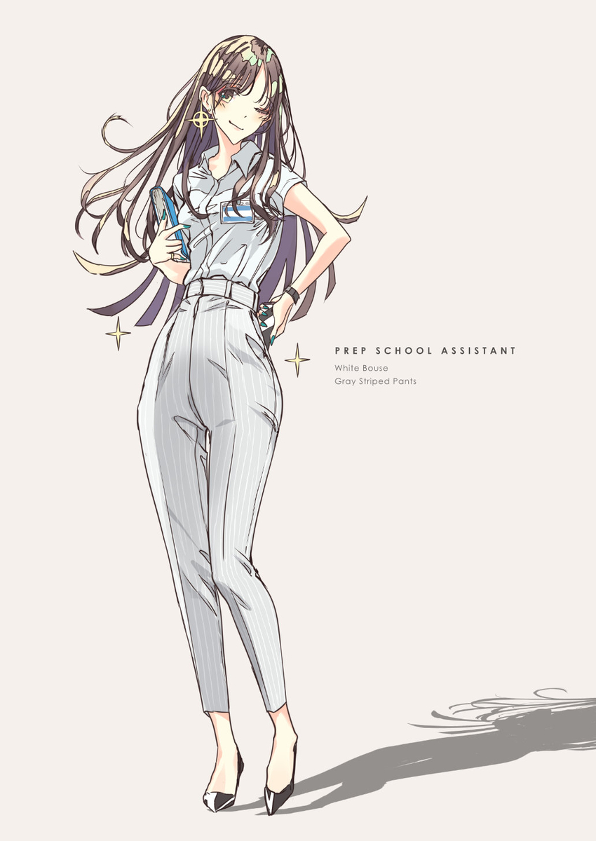 This is a pixiv picture whose title is 予備校担任助手ちゃん.