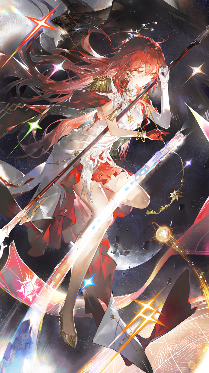 This is a pixiv picture whose title is 😭.