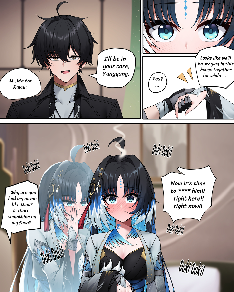 This is a pixiv picture whose title is Yangyang?.