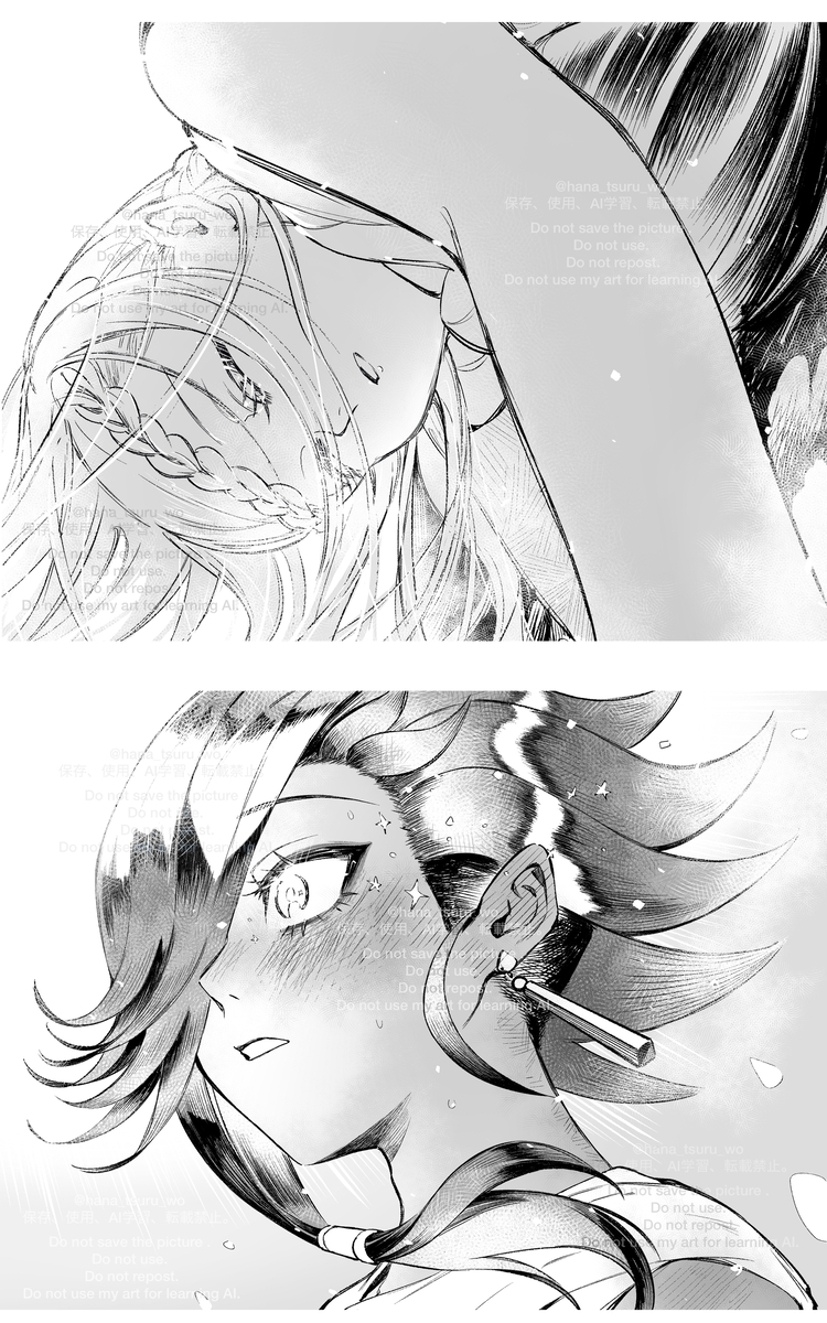 This is a pixiv picture whose title is ここ好きペルセポネとアスカラポス.
