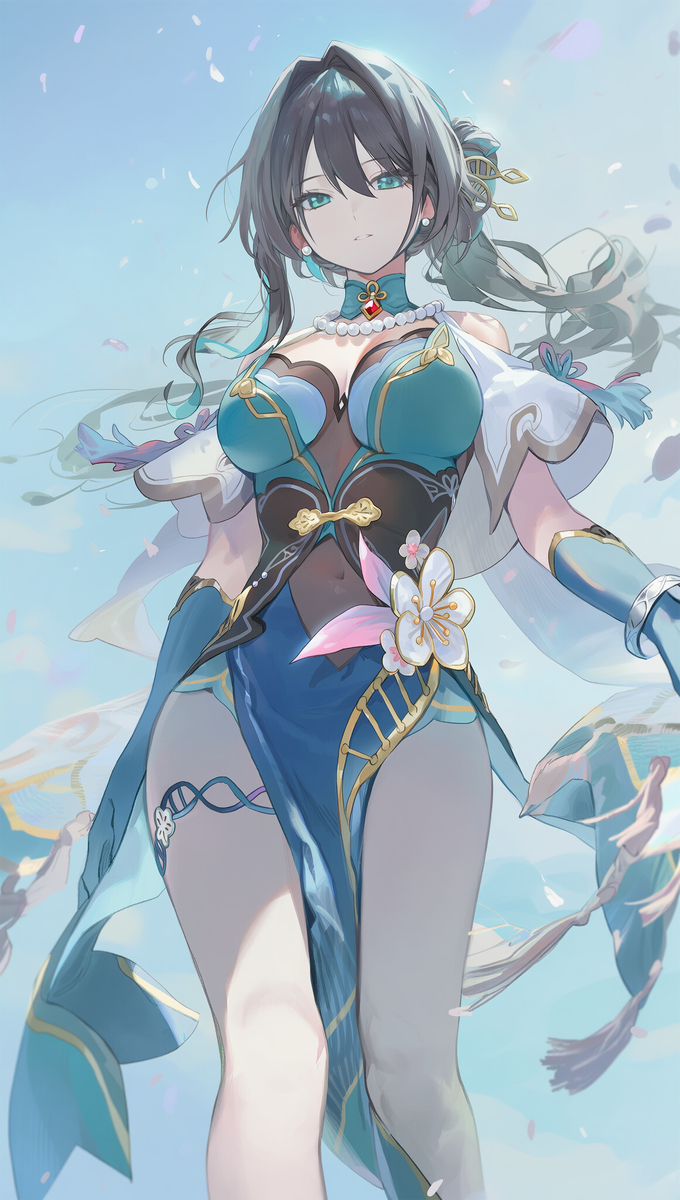 This is a pixiv picture whose title is 342 Ruan Mei(ルアンメイ).