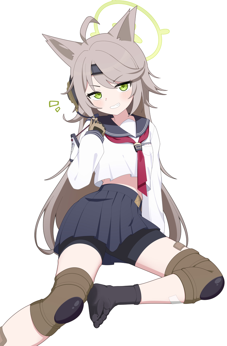 This is a pixiv picture whose title is 오토기(블루아카이브).