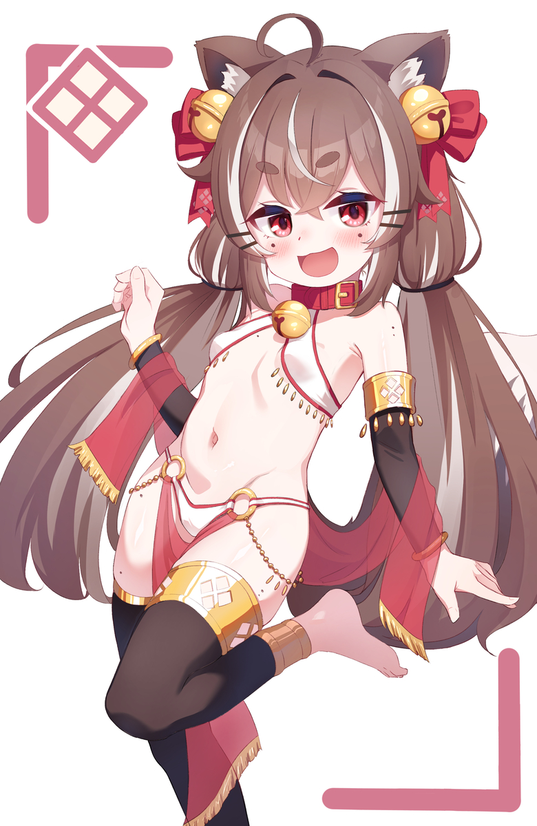 This is a pixiv picture whose title is モカちゃん.
