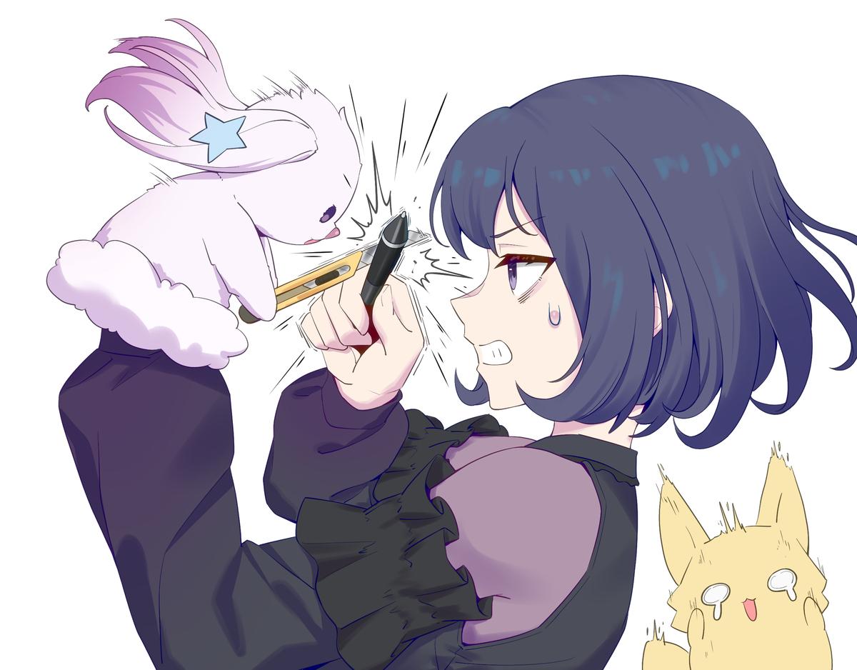 This is a pixiv picture whose title is 住手，你们不要在打了啦（.