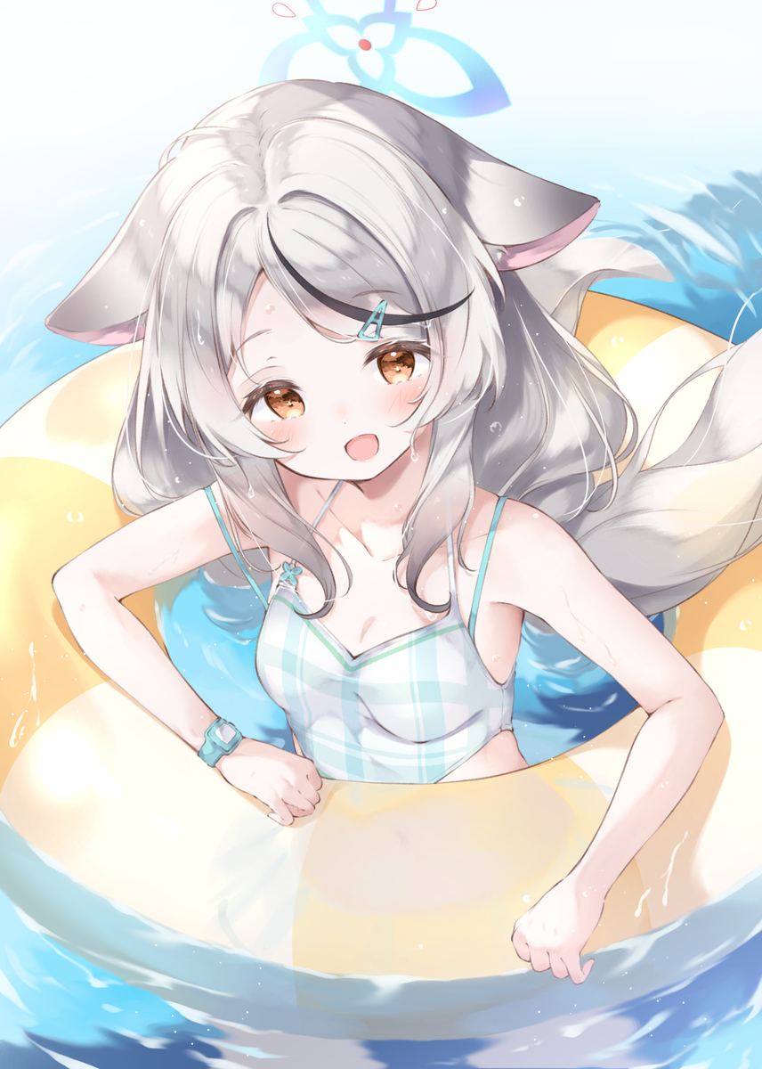 This is a pixiv picture whose title is 水着ココナちゃん🛟.
