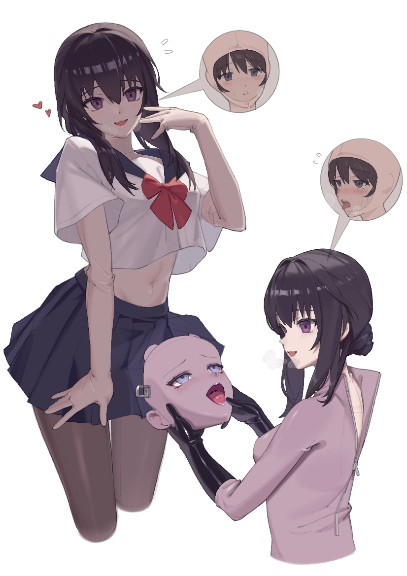 This is a pixiv picture whose title is 《堕落的清水娃娃》.