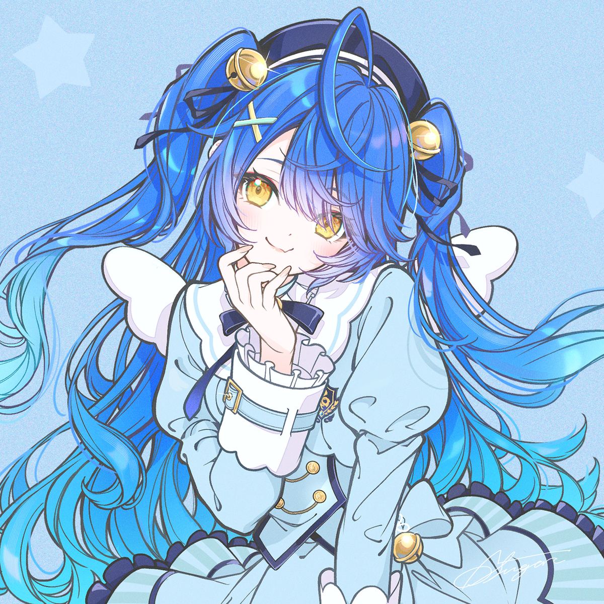 This is a pixiv picture whose title is あみゃ.