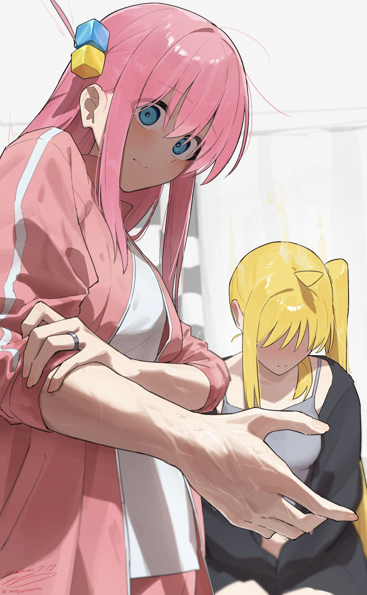 This is a pixiv picture whose title is ぼっちちゃん🤔.