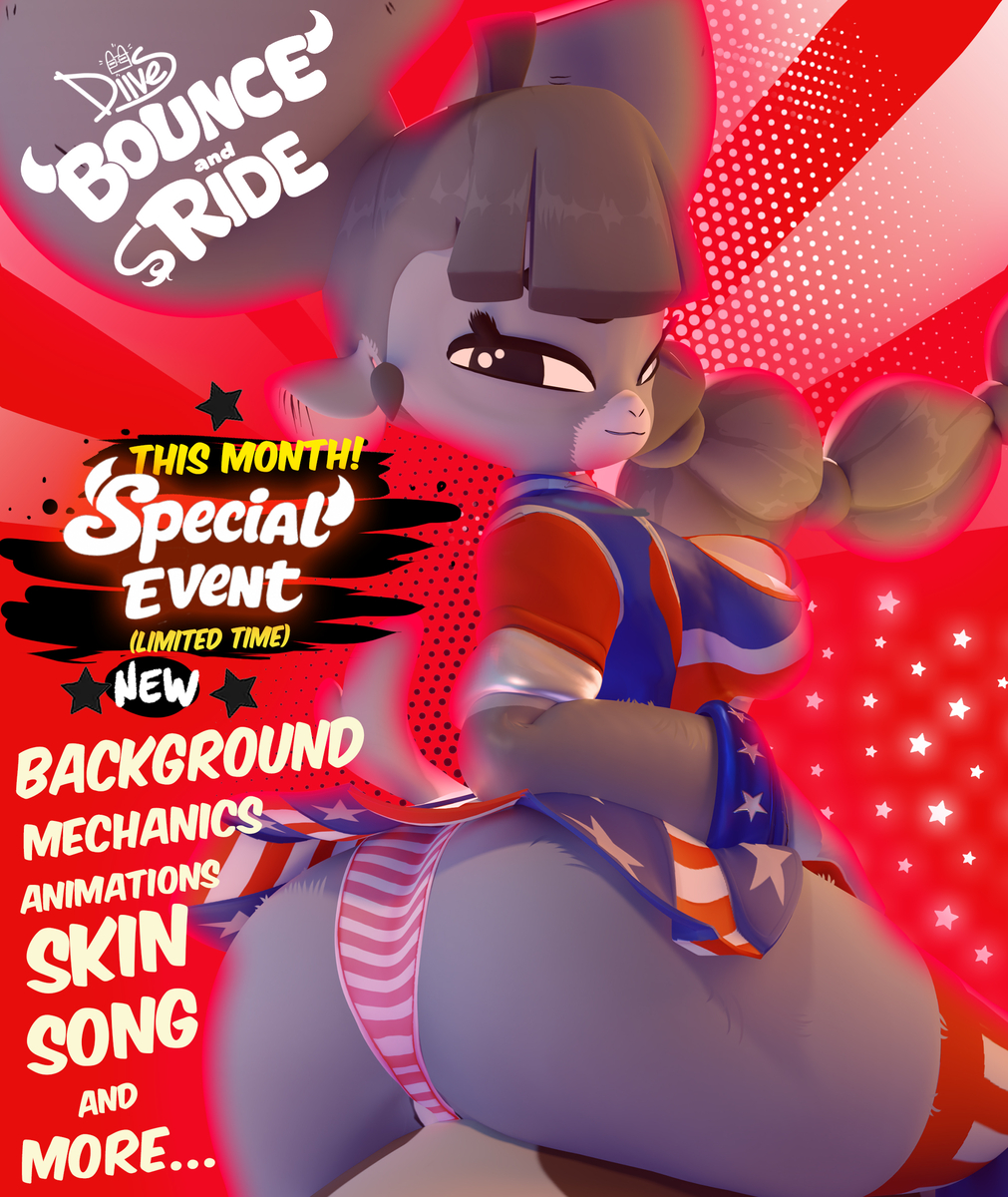 This is a pixiv picture whose title is Bounce And Ride (VER 5.0).