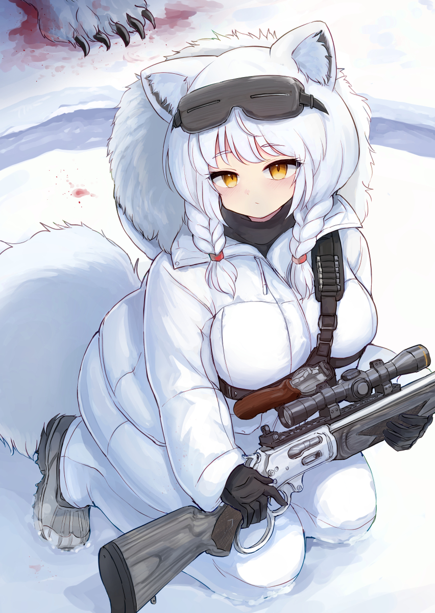 This is a pixiv picture whose title is ICE WALKER.