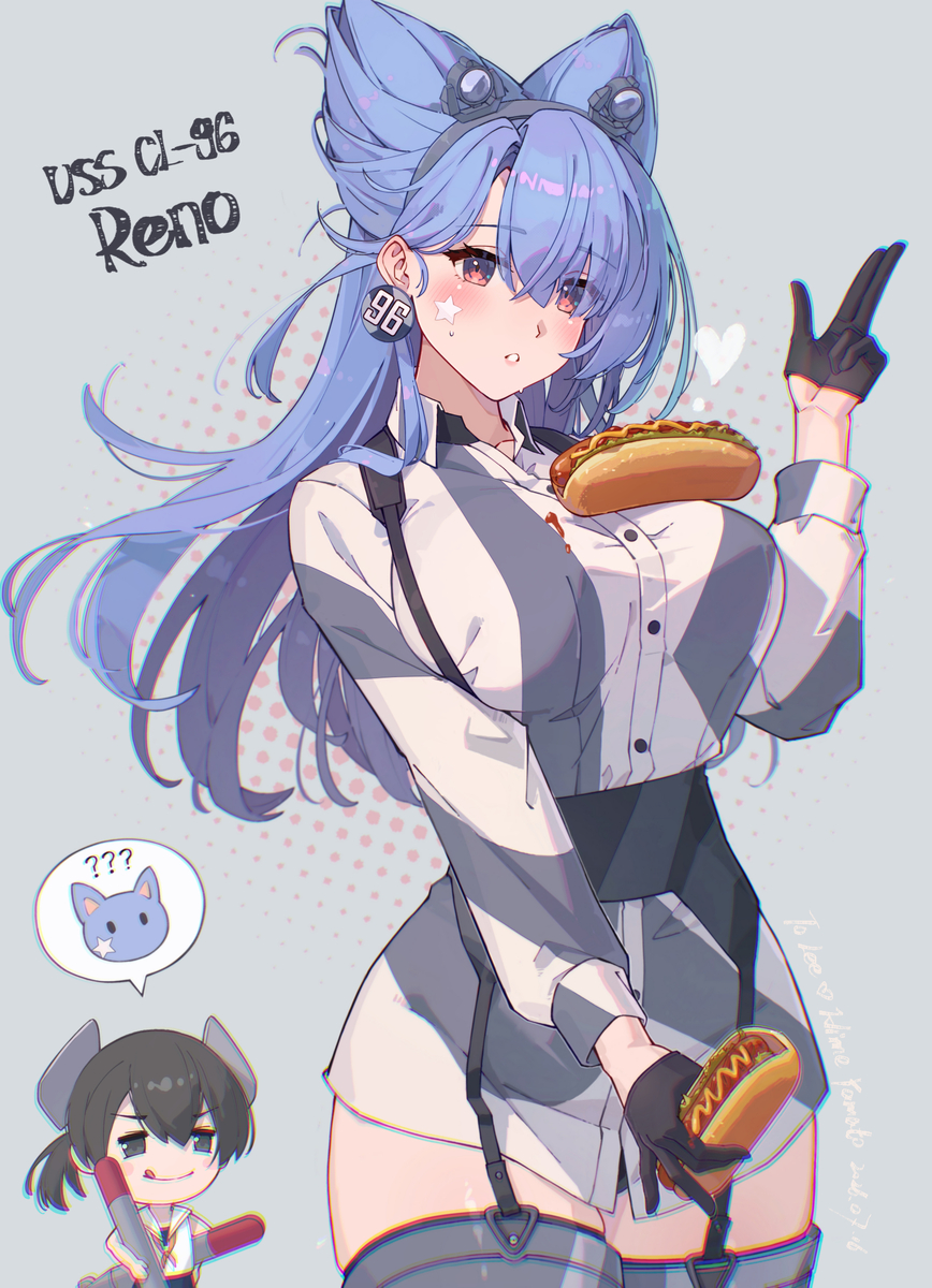 This is a pixiv picture whose title is ⭐️Atlanta級防空巡洋艦【Reno】.