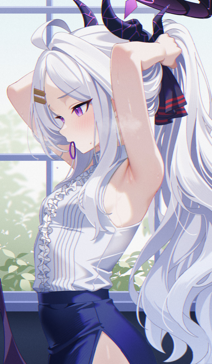 This is a pixiv picture whose title is 空崎ヒナ.
