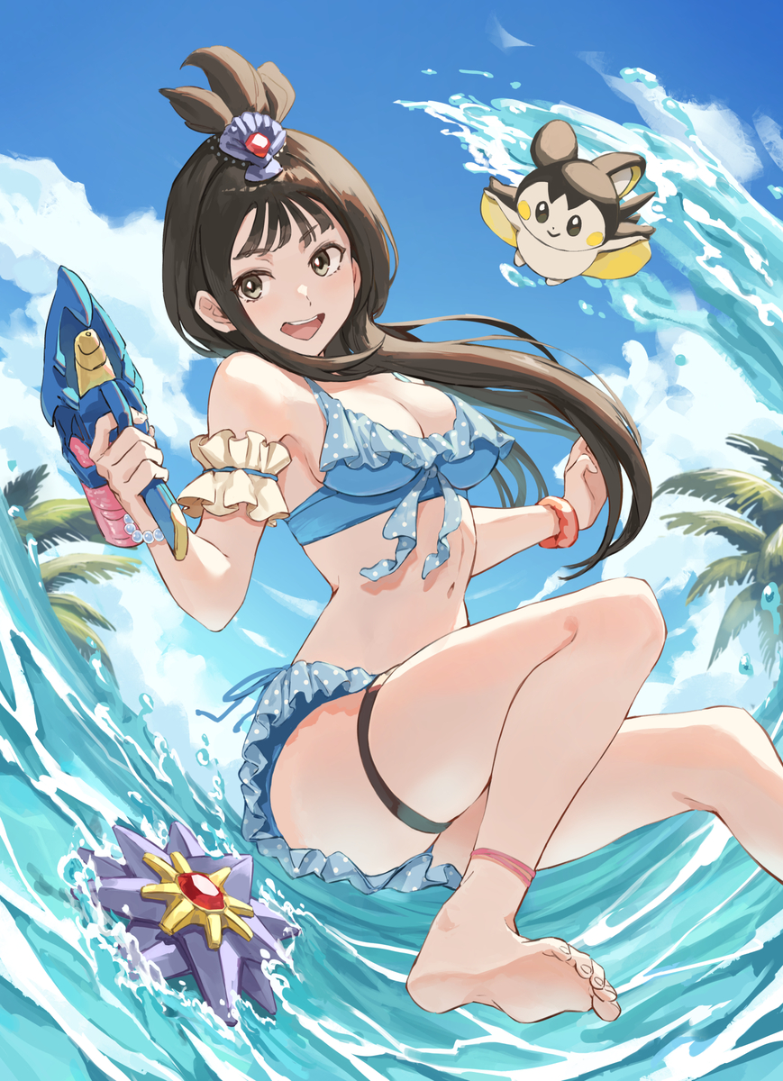 This is a pixiv picture whose title is デウロ夏.