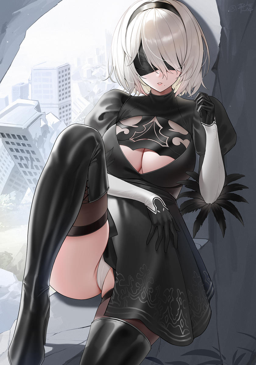 This is a pixiv picture whose title is 25 2B.