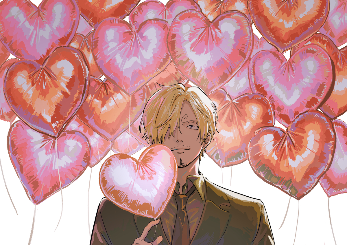This is a pixiv picture whose title is ❤️.