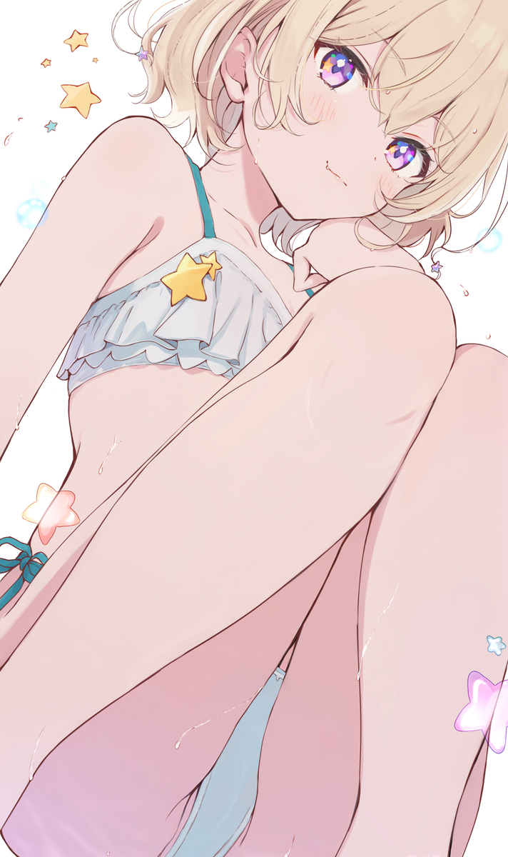 This is a pixiv picture whose title is 明るい星.