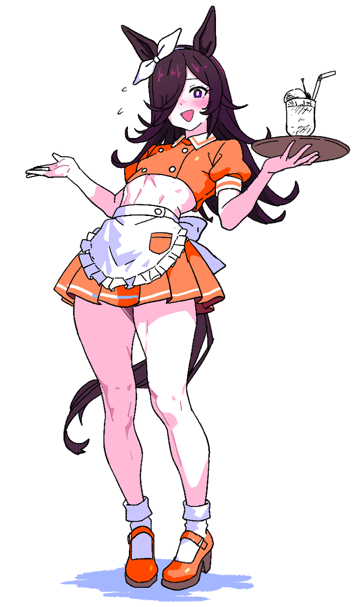 This is a pixiv picture whose title is 別所で描いたウマ絵詰め合わせ(１月分).