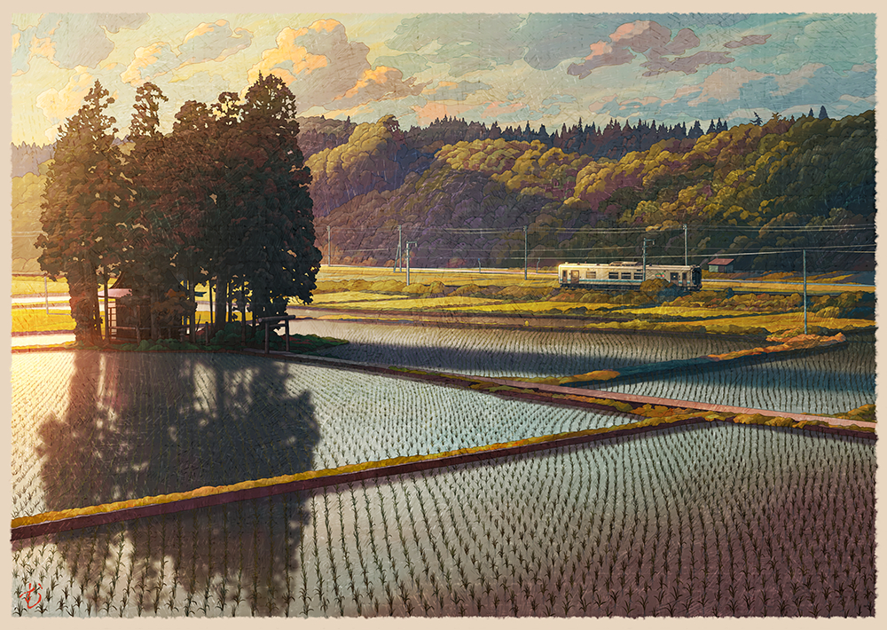 This is a pixiv picture whose title is 祈願豊年.