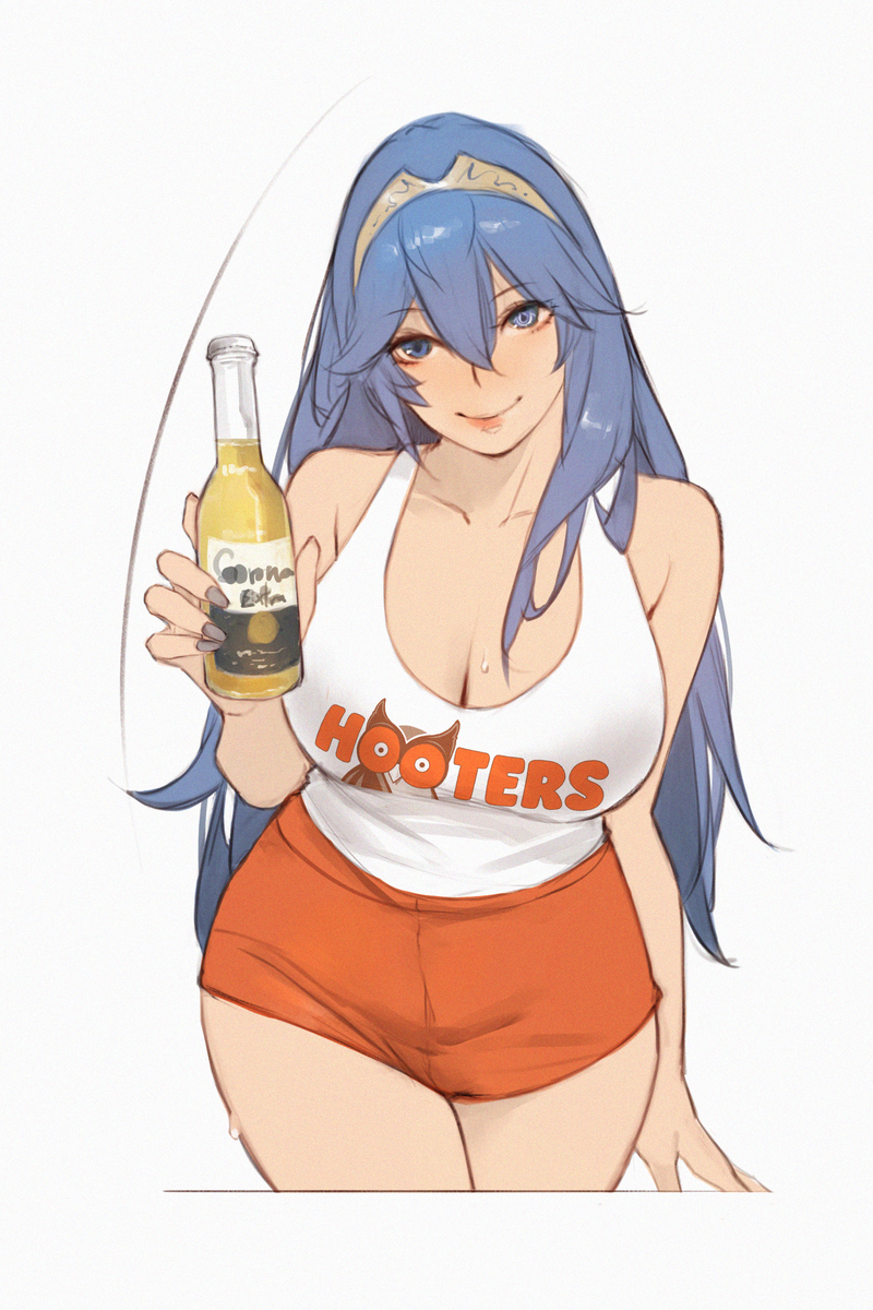 This is a pixiv picture whose title is Lucina from Fire Emblem.