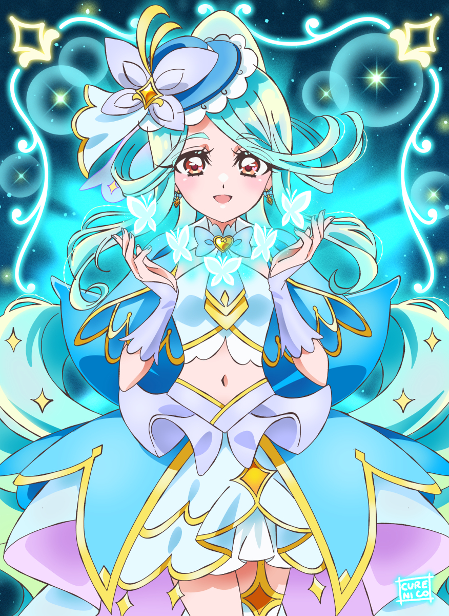 This is a pixiv picture whose title is キュアエクレール.